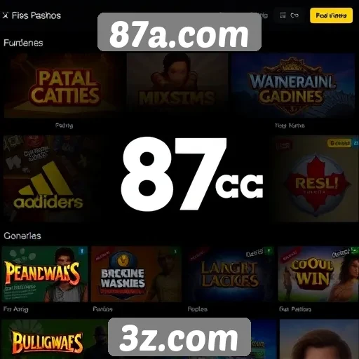 Avaliação dos jogos oferecidos no site 87a.com